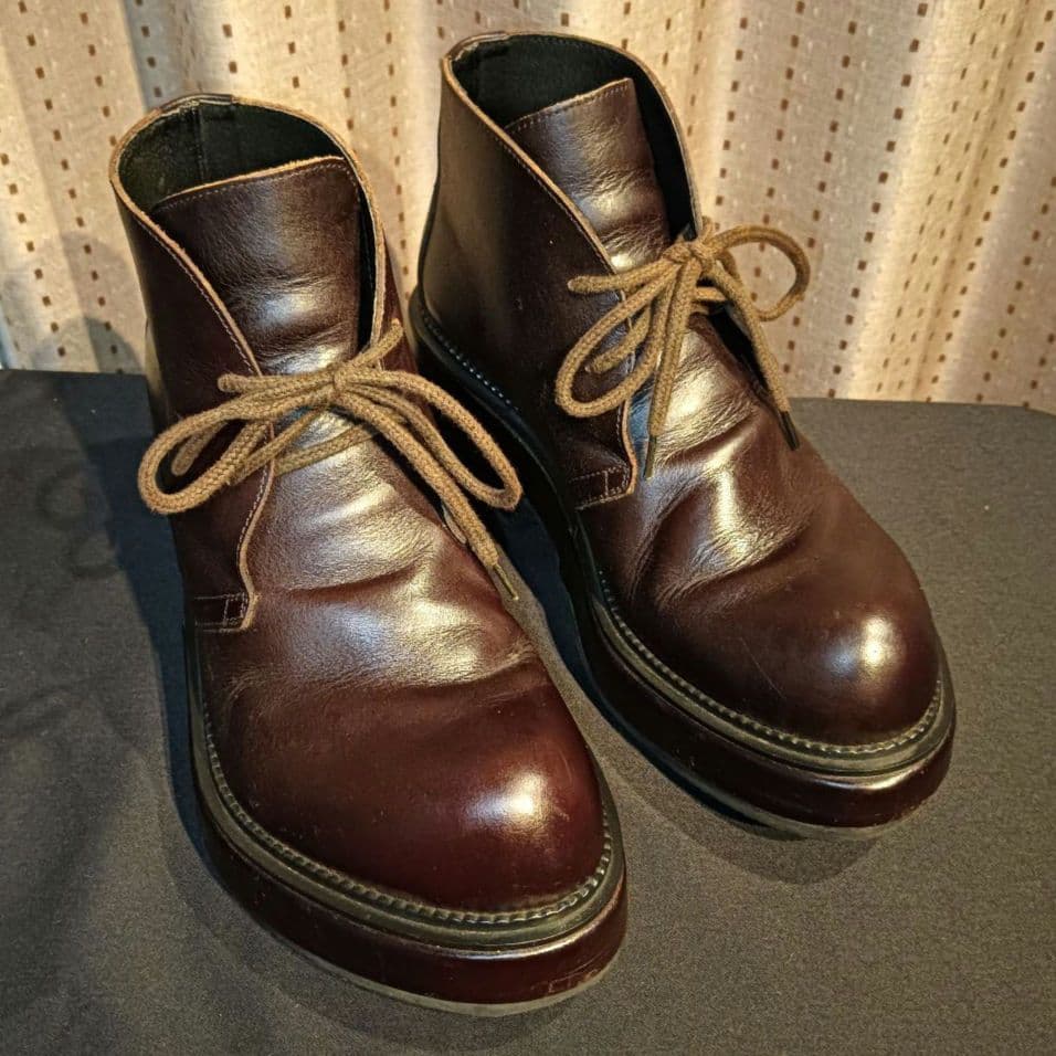 15haoku 03様ご依頼　☆JPG ハイカットブーツ☆　厚底本革レザー