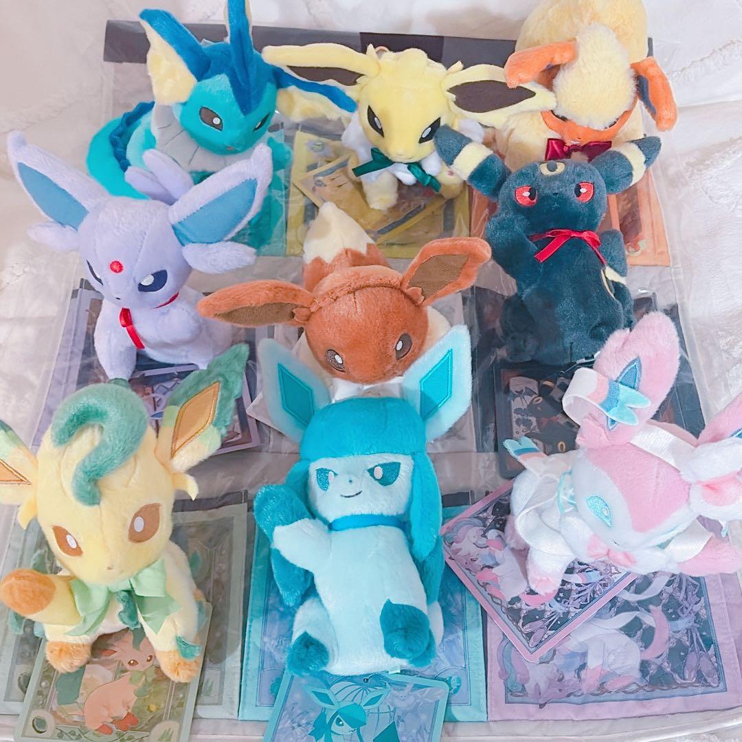 Eevee Collection ぬいぐるみ 9種セット　ウォールポケット