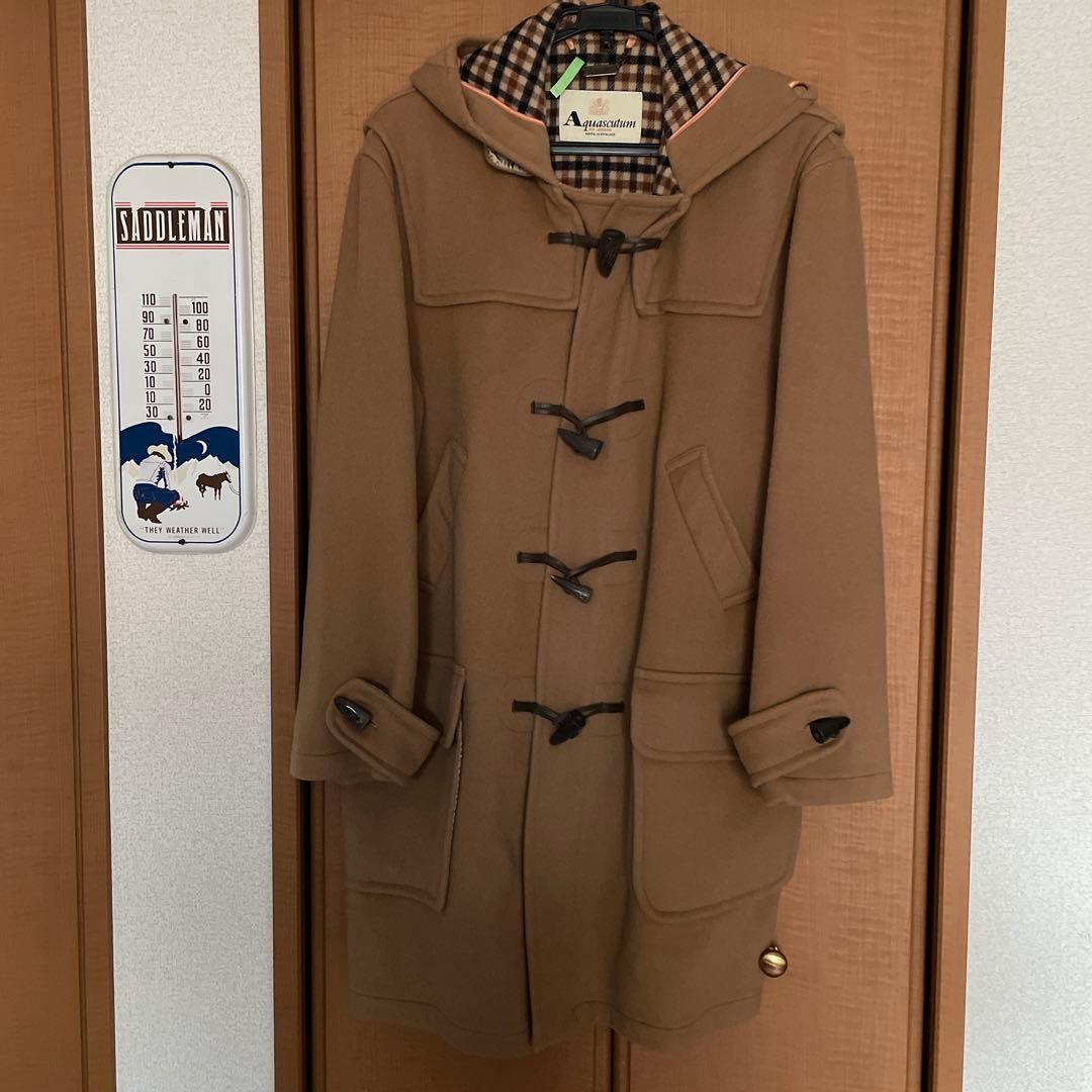 Aquascutum アクアスキュータム　キャメル　 ダッフルコート　英製M