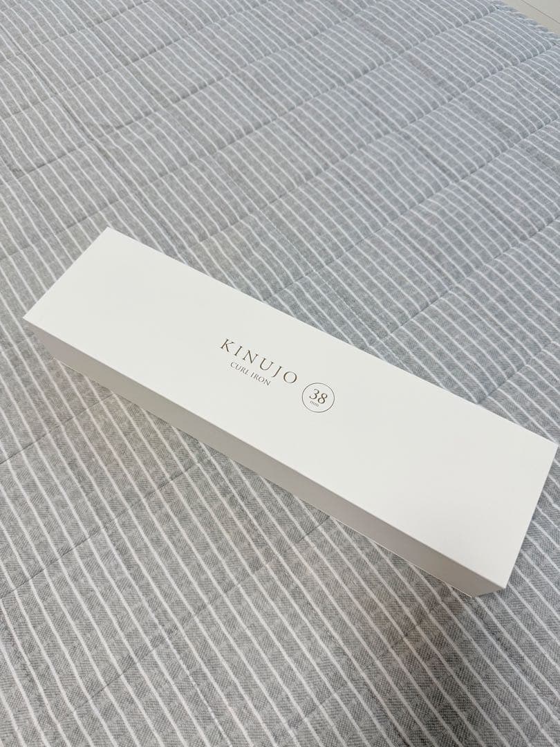 『使用１回のみの極美品』KINUJO カールアイロン38mm