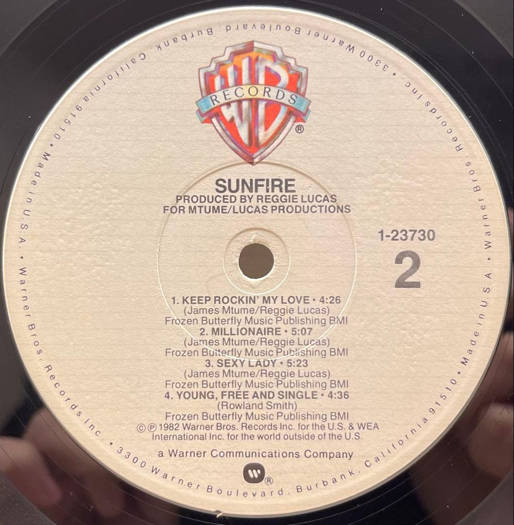 【USオリジナル人気盤】Sunfire / Sunfire (LP)