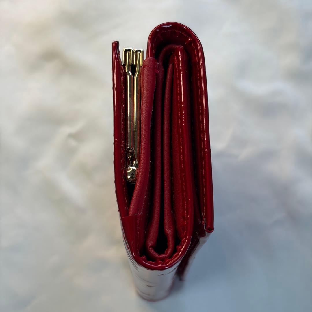 【未使用】Vivienne Westwood 三つ折財布 エナメル ガマ口
