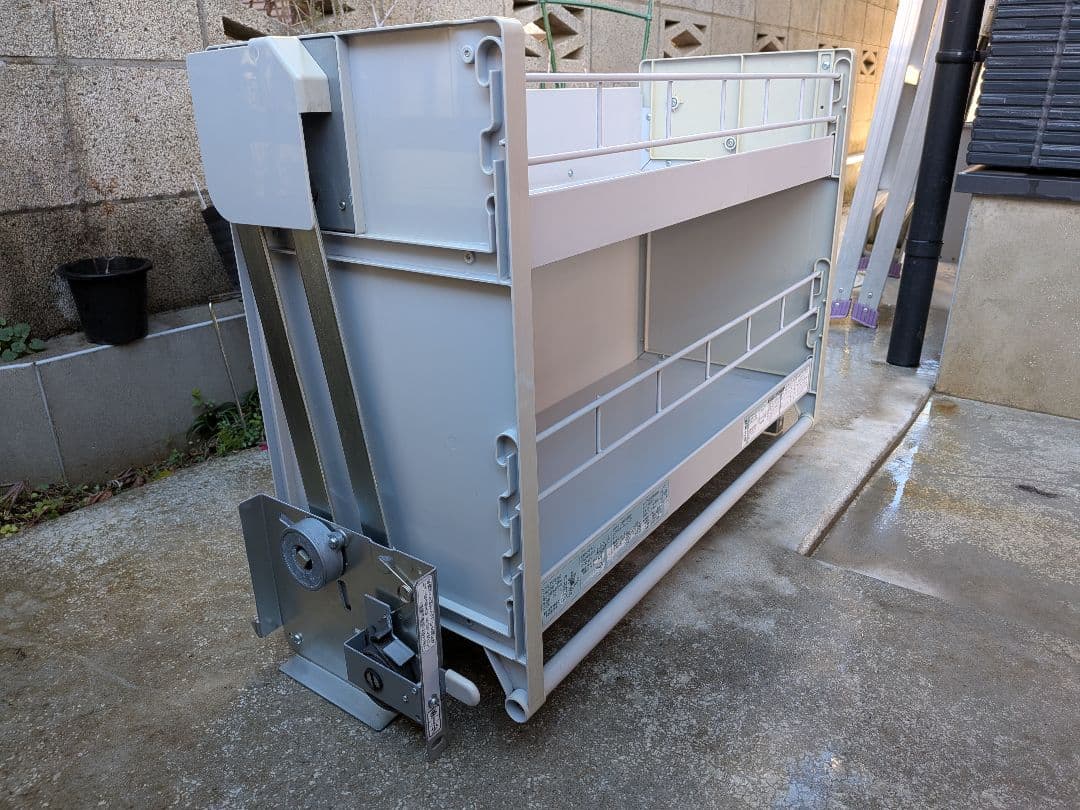 昇降式吊戸棚 ダウンキャビネット JDS900　中古　引取値引きあり