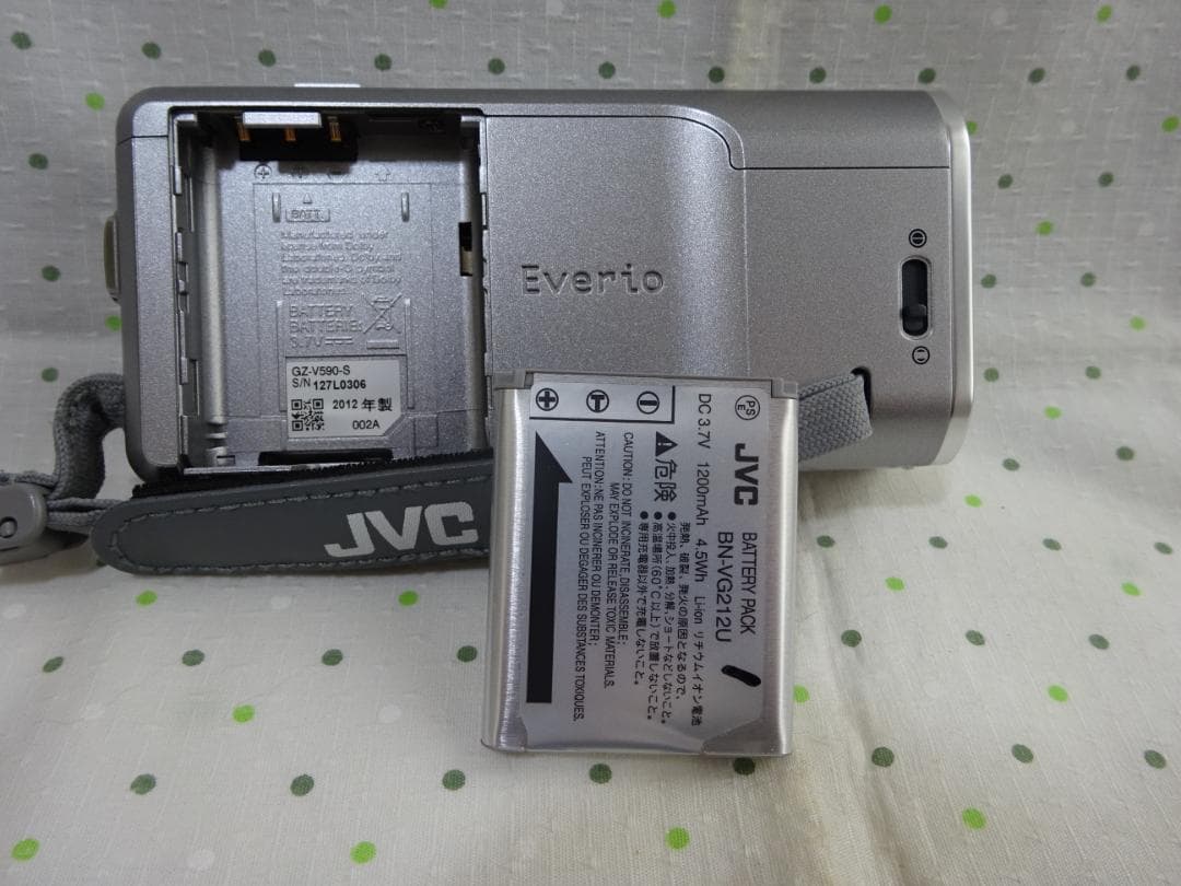 JVC GZ-V590-S ビデオカメラ