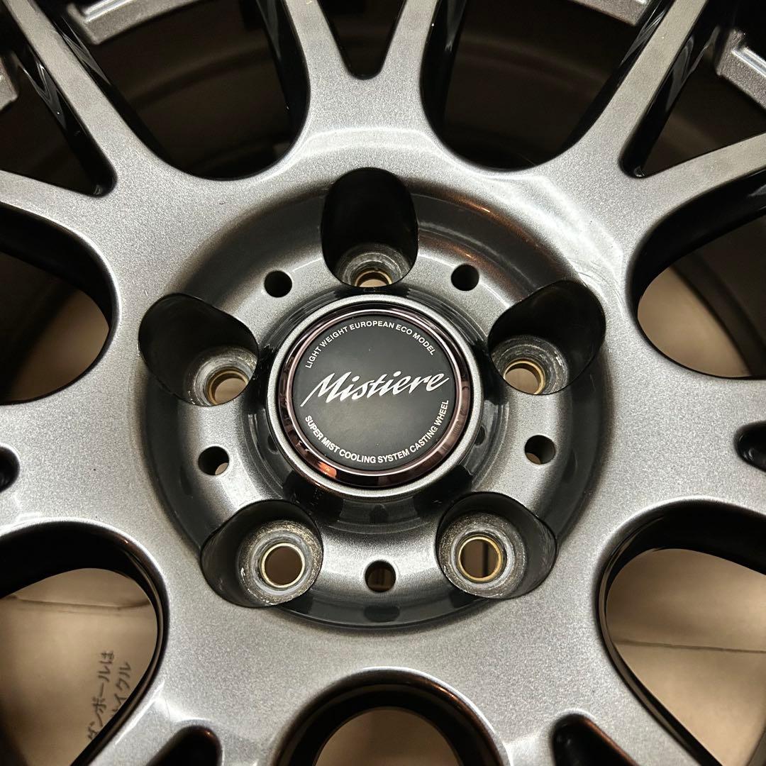 DUNLOP Mistiere 17インチ7J +50 ４本中の2本送料込1/2