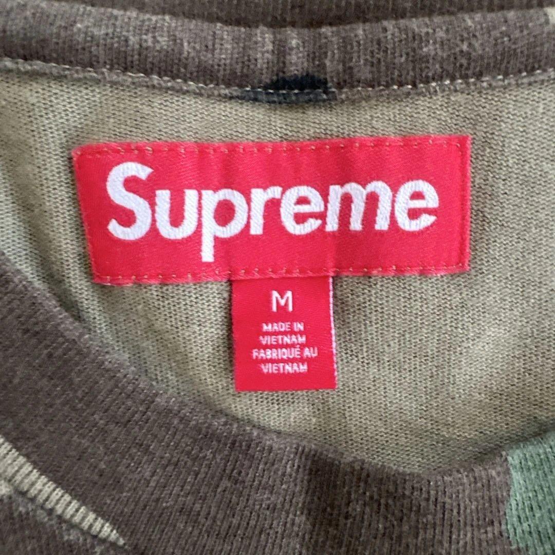 【タイムセール】Supreme カモフラージュ Tシャツ M