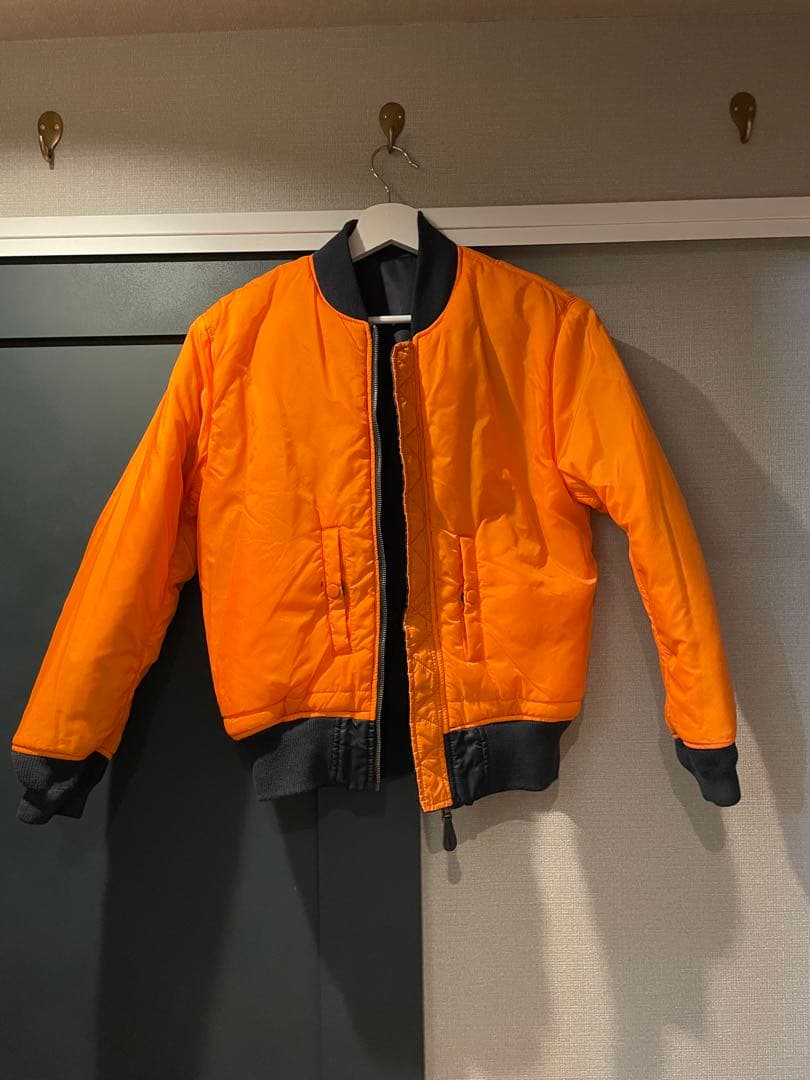 実寸S Alpha Industries × NASA MA-1 Bomber