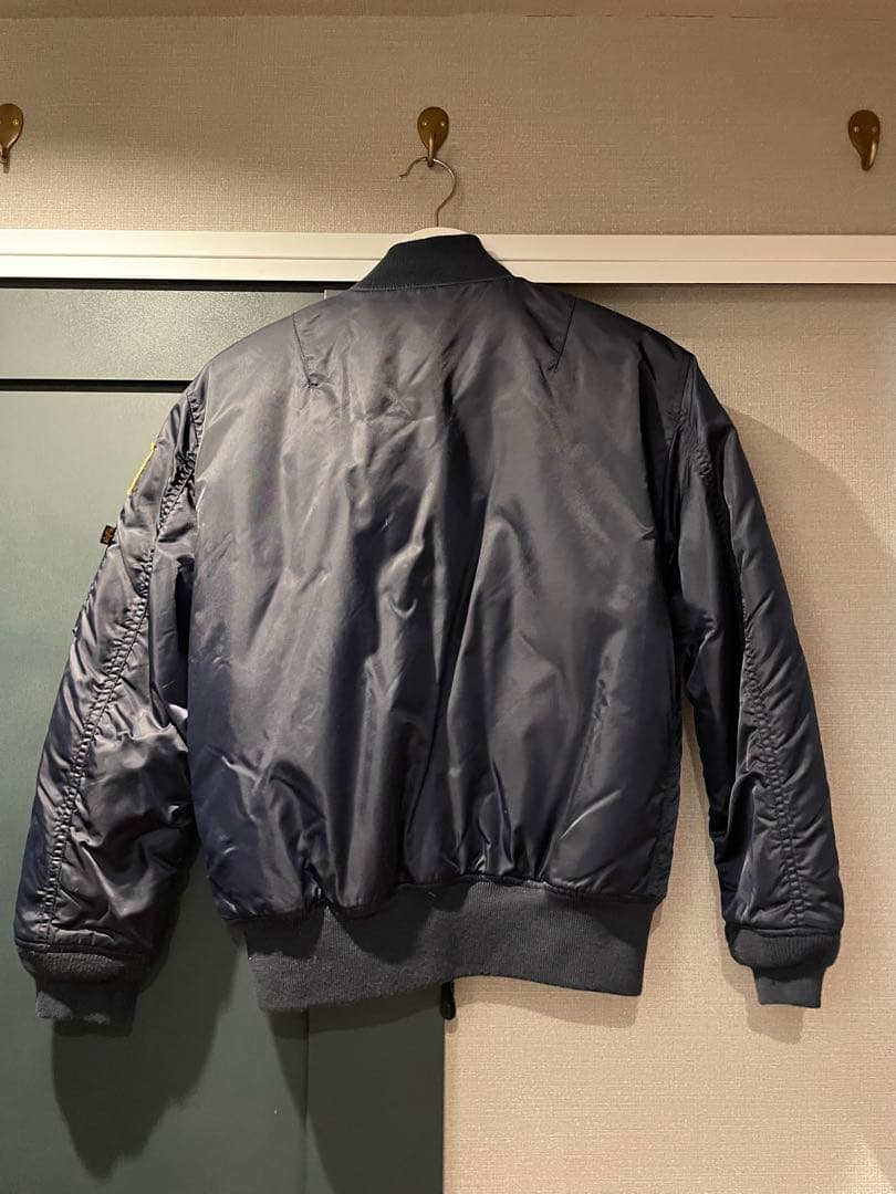 実寸S Alpha Industries × NASA MA-1 Bomber
