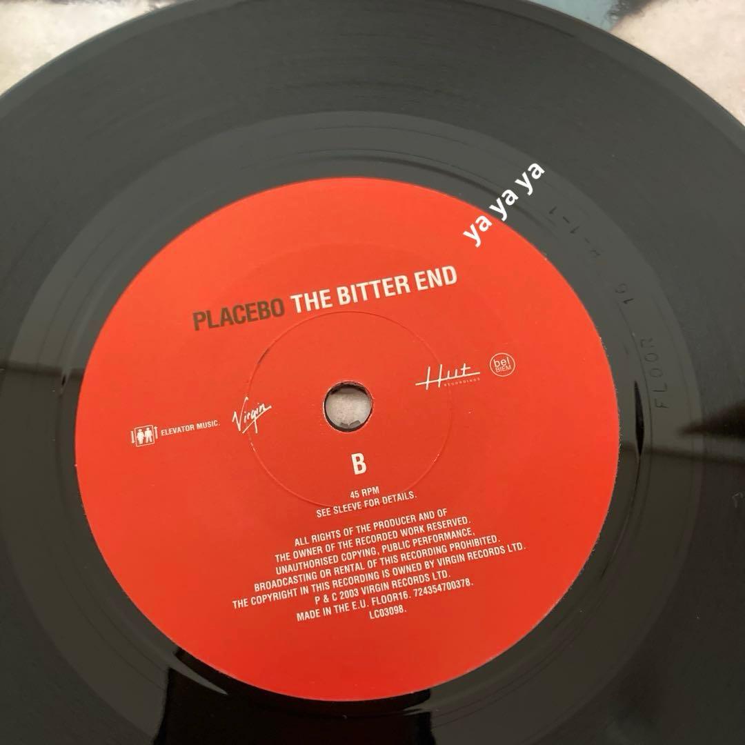 【匿名配送】Placebo ‎– The Bitter End 7\" レコード