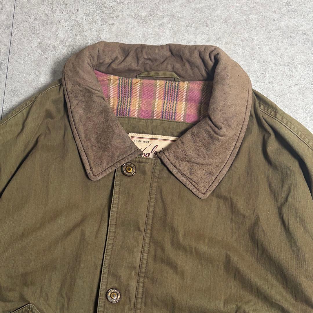 ダ*ー様 c-boy style1020Woolrichワークジャケットブラック