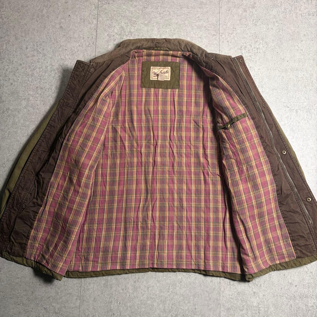 ダ*ー様 c-boy style1020Woolrichワークジャケットブラック