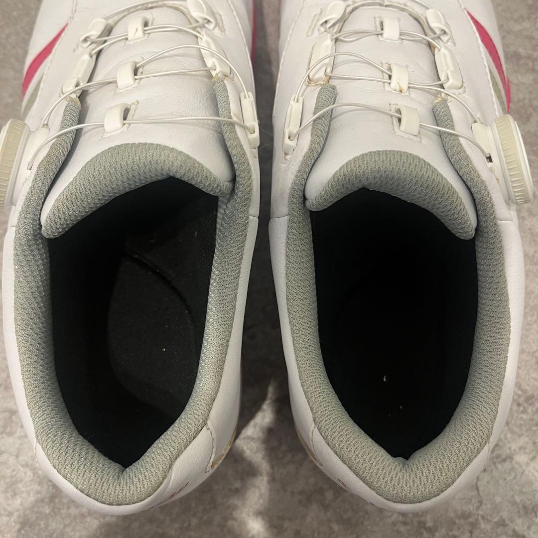 【美品】callaway ゴルフシューズ ピンク レディース　ダイヤル式