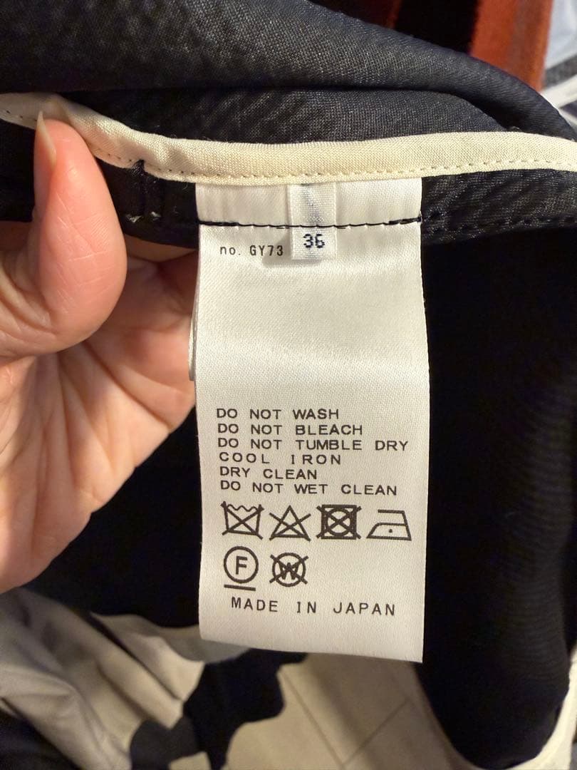 【美品】 IENA イエナ&NAVY ボンディングオーバーラップコート36