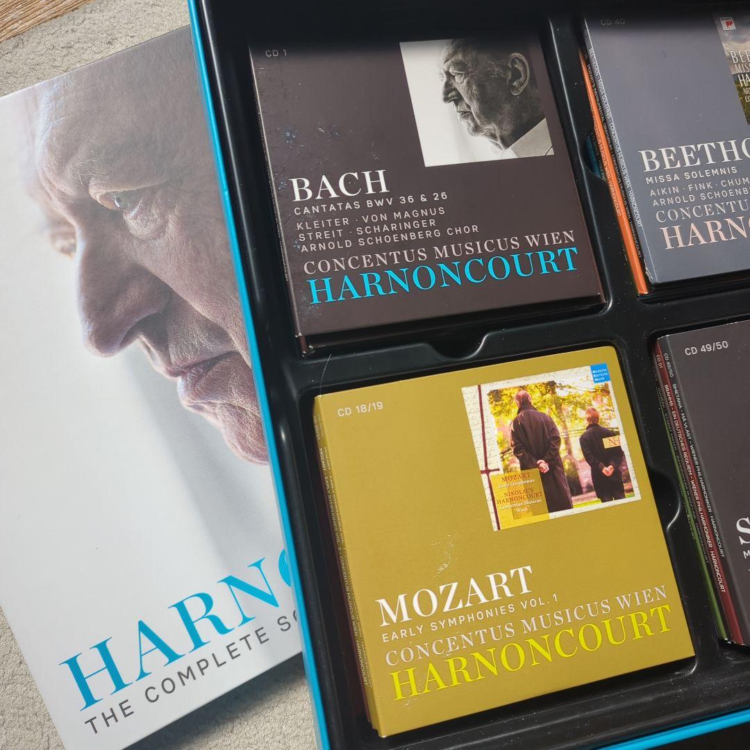 アーノンクール　ソニー録音全集　バッハ　モーツァルト　ベートーヴェン
