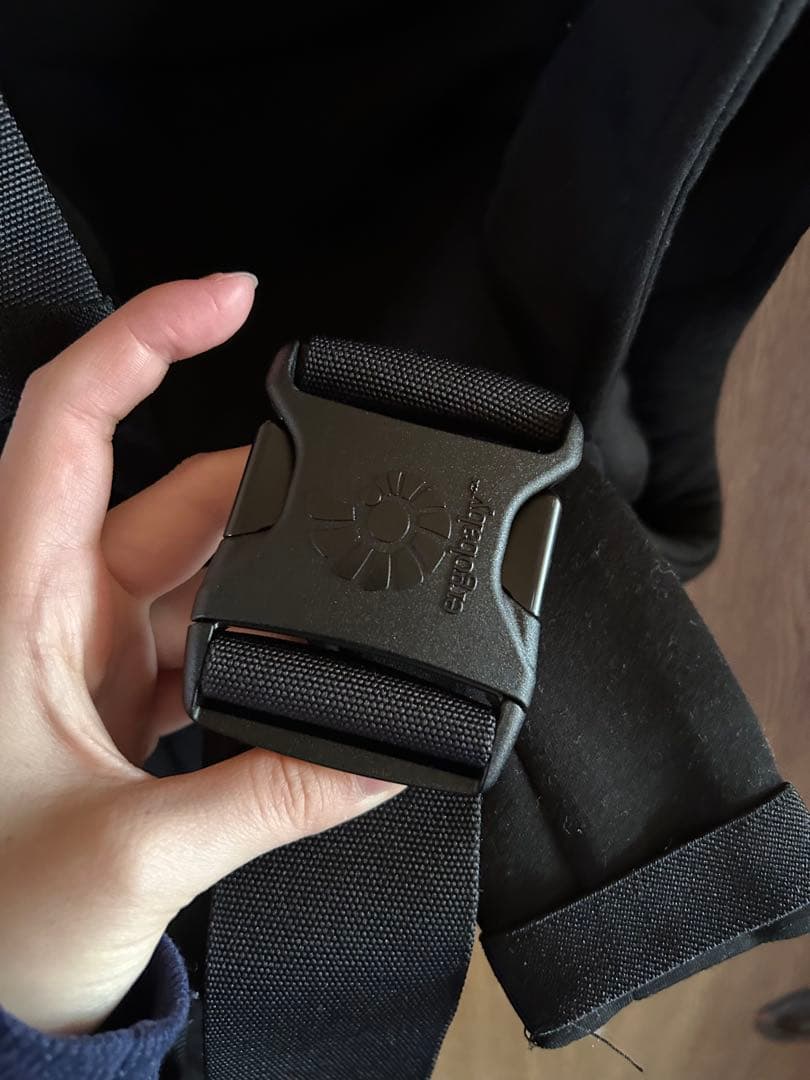 【美品】エルゴベビー抱っこ紐新生児〜/黒