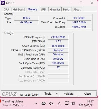 Samsung純正 DDR5-4800 64GB (32GBx2) PCメモリ