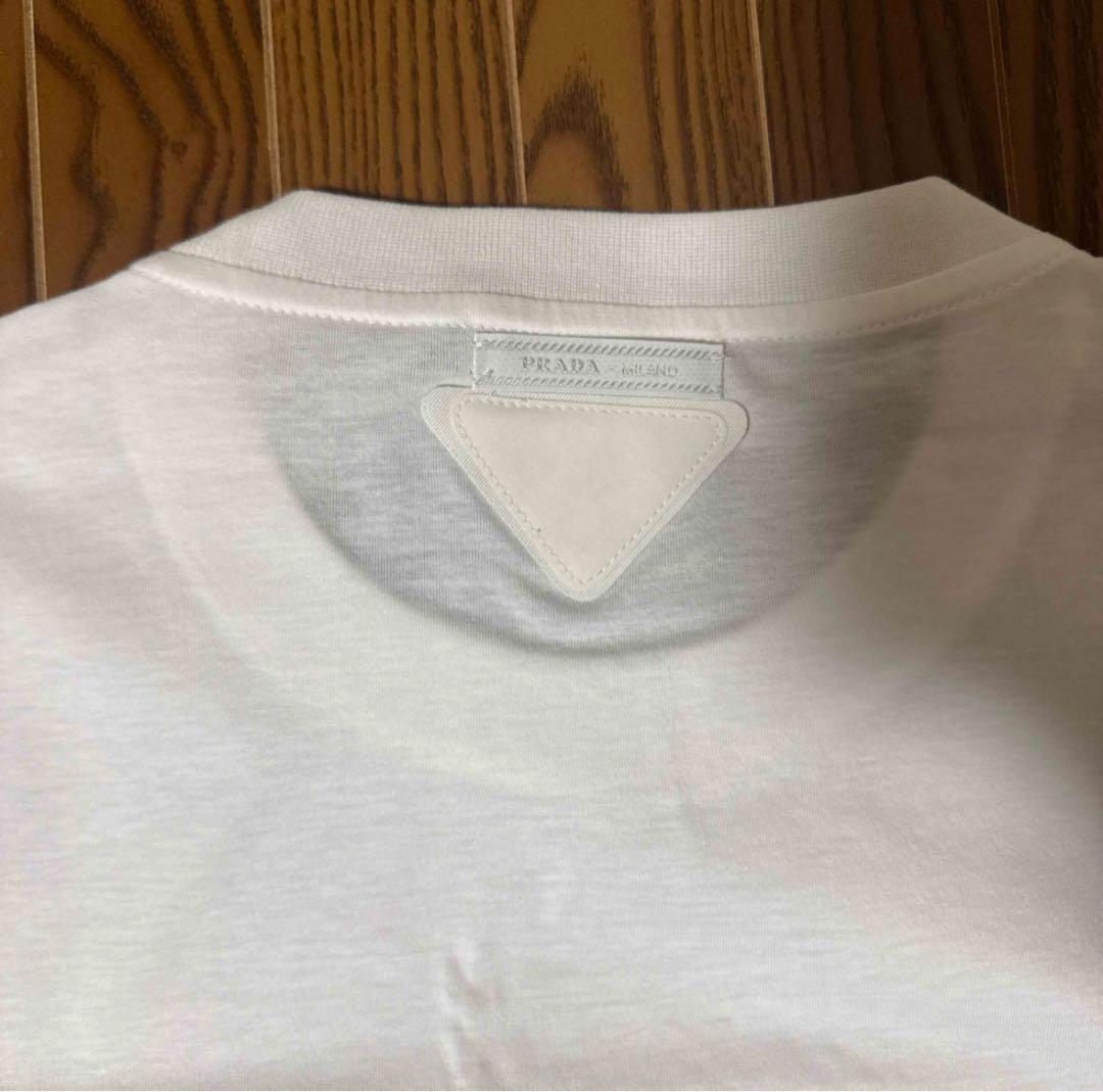 PRADA コットンジャージーTシャツ
