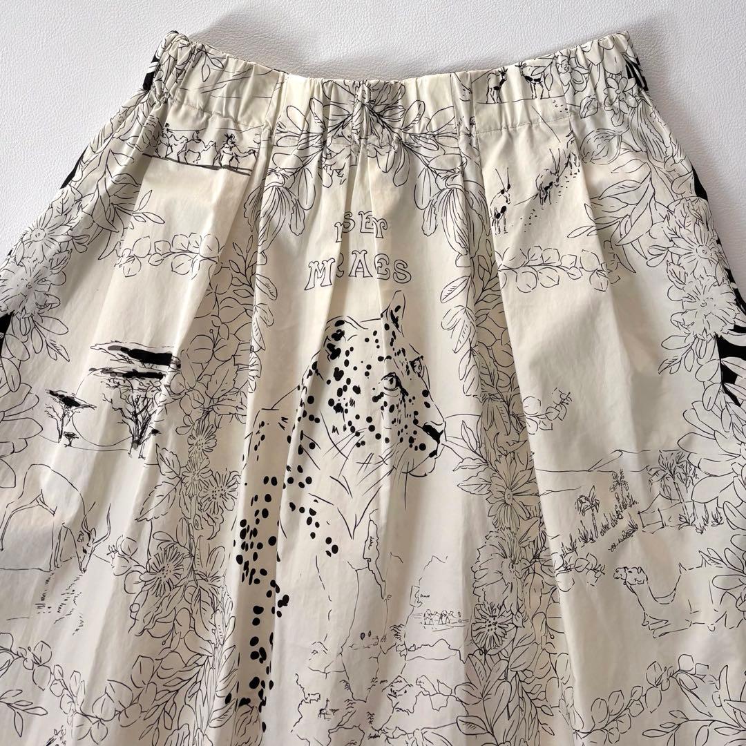 【新品】ETRO エトロ アニマルプリントスカート 40
