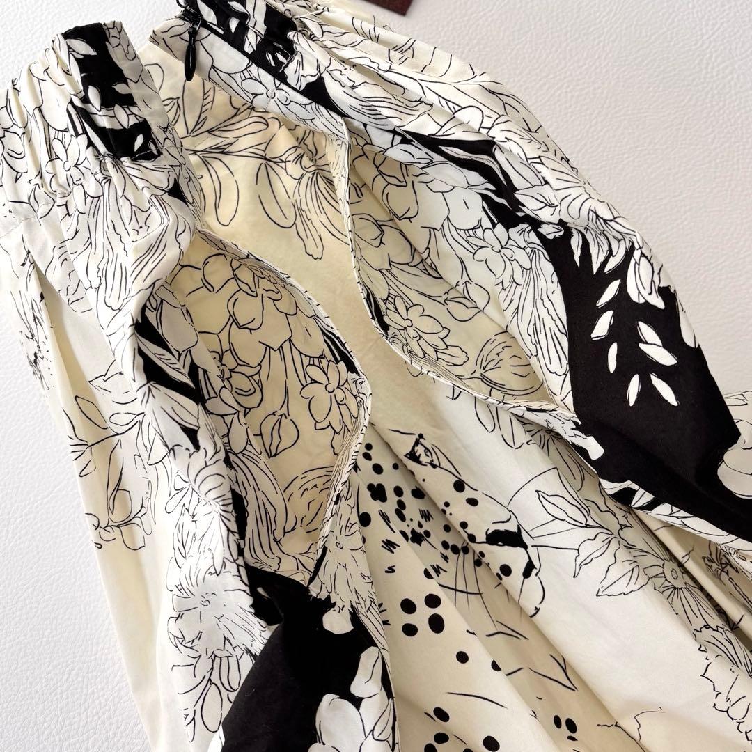 【新品】ETRO エトロ アニマルプリントスカート 40