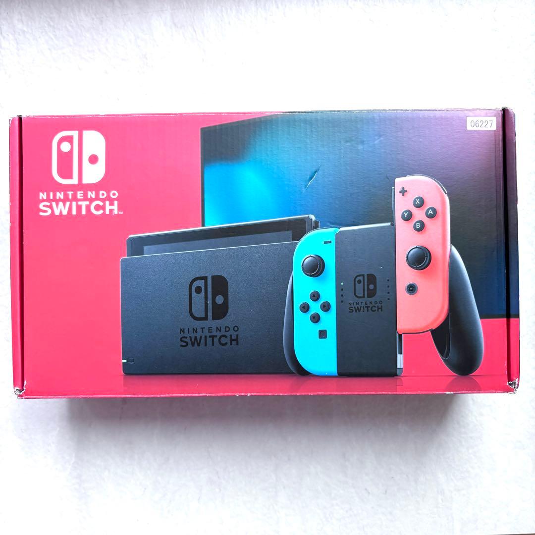 動作確認済Nintendo Switch ネオンブルー ネオンレッド スウィッチ