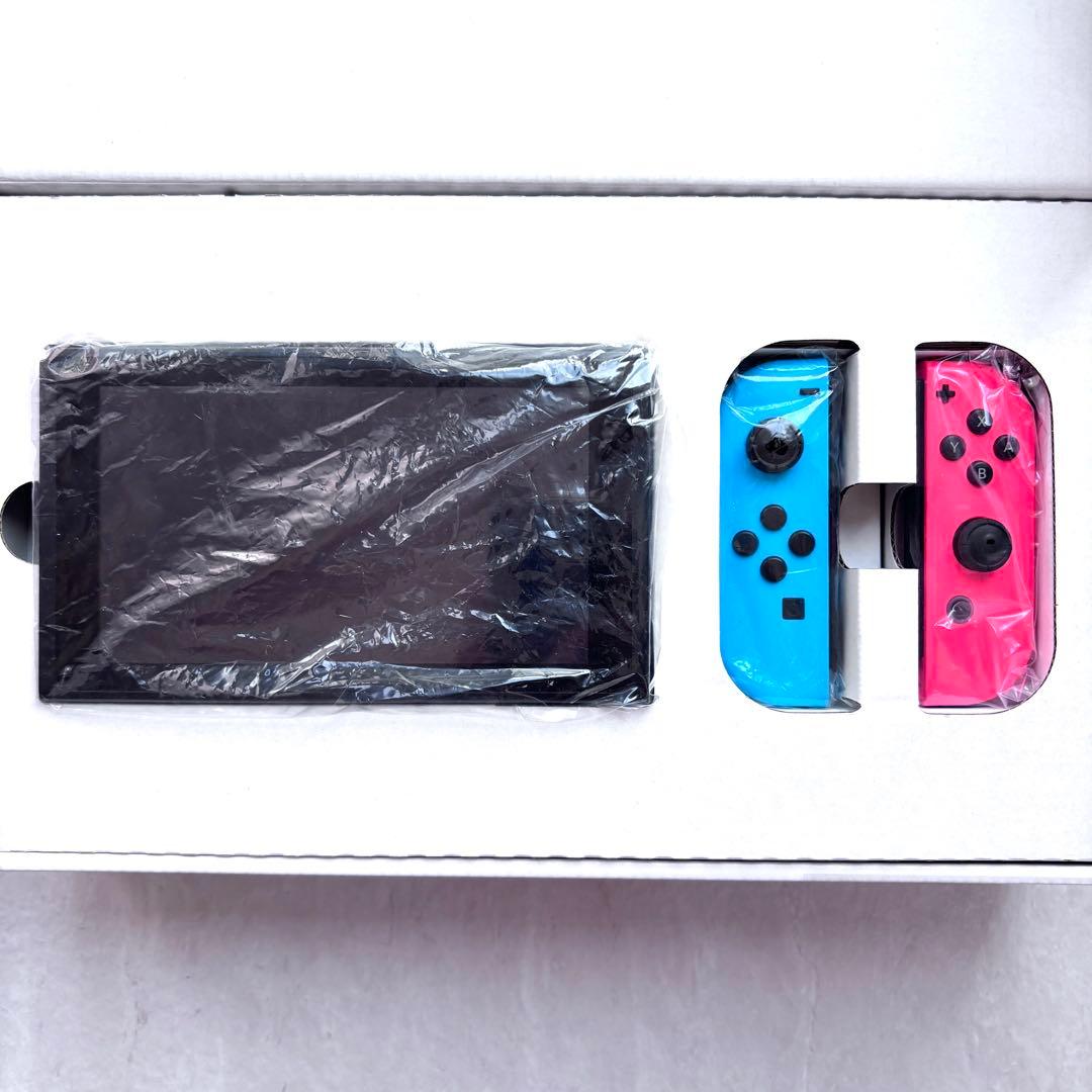 動作確認済Nintendo Switch ネオンブルー ネオンレッド スウィッチ
