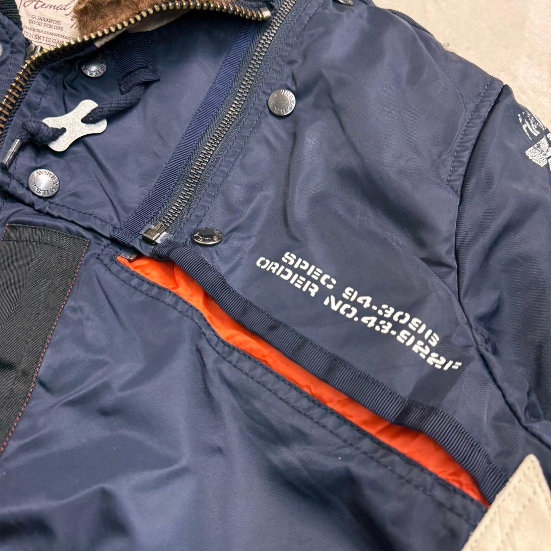 AVIREX MA-1 REMODEL MARK2 ミリタリージャケット