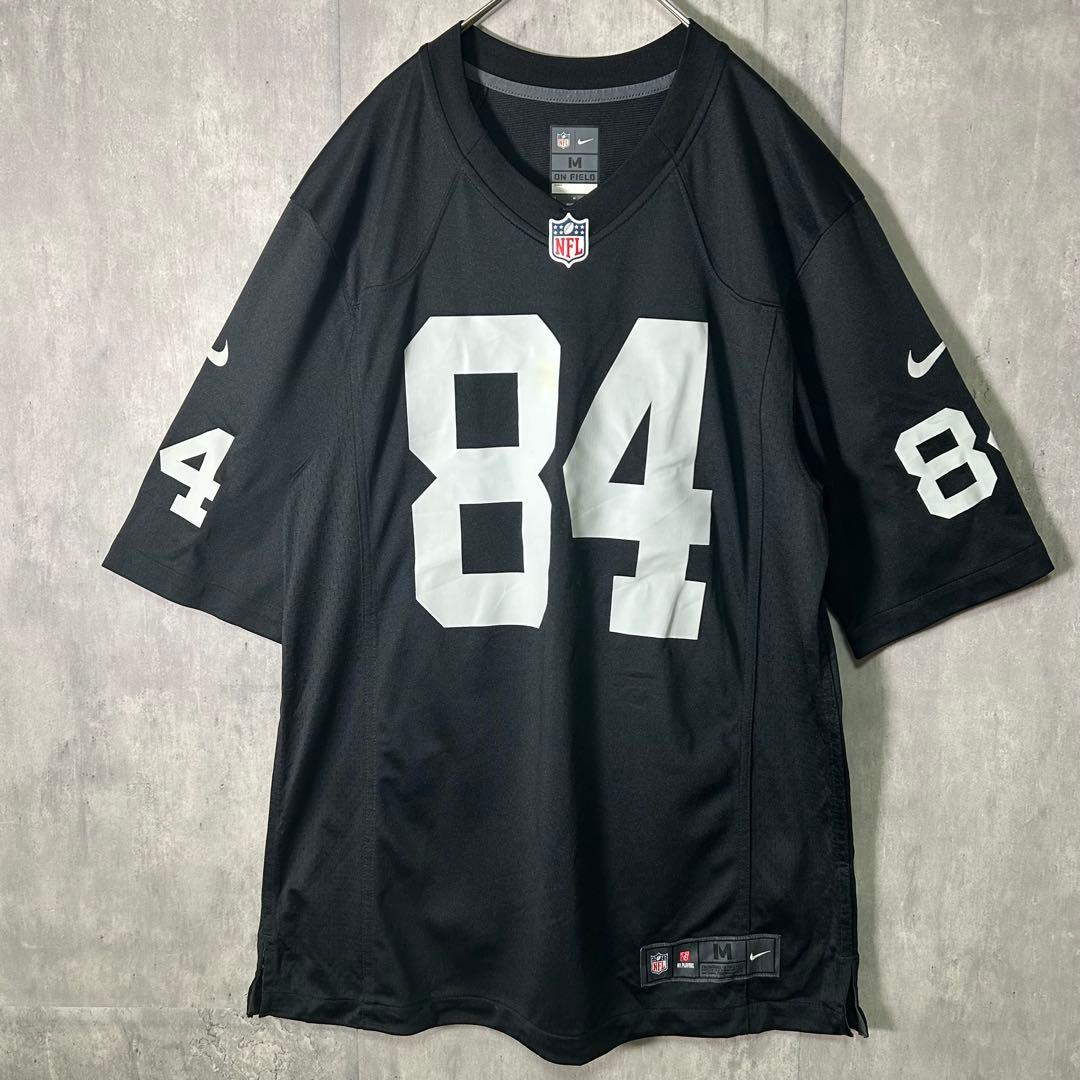 NIKE NFL レイダース アントニオ・ブラウン ゲームシャツ #84