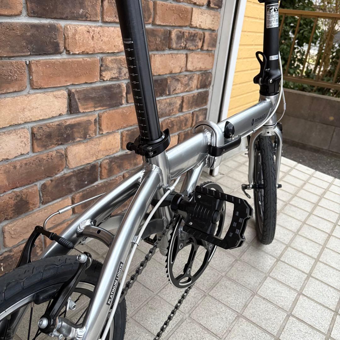 エ*ン様 ルノー　PLATINUM LIGHT8 折りたたみ自転車