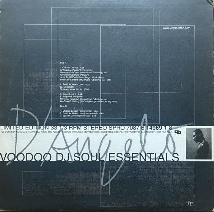 D'Angelo Voodoo DJ Soul Essentials 限定版
