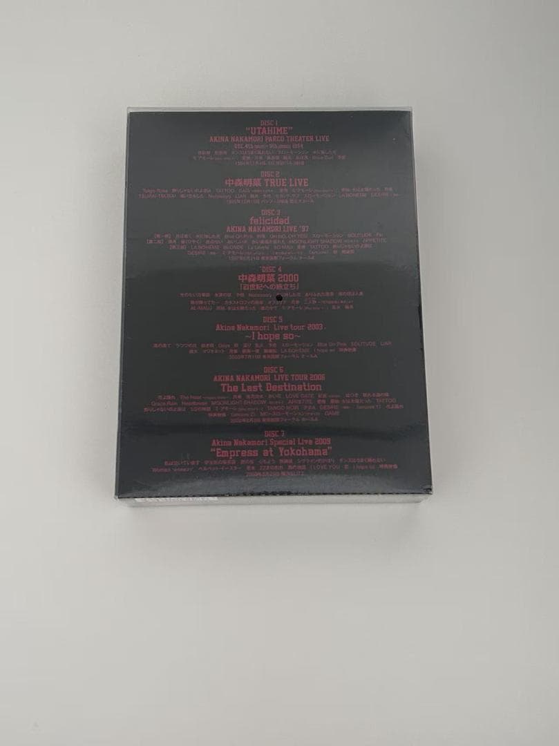 【未開封DVD】中森明菜 IN 「夜のヒットスタジオ」 6枚組 BOXセット