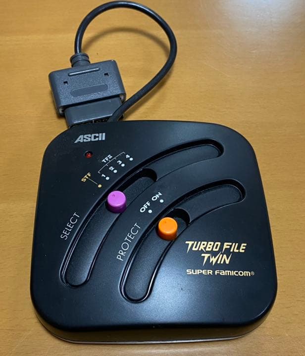 スーパーファミコン用外部記憶装置 ターボファイルツイン