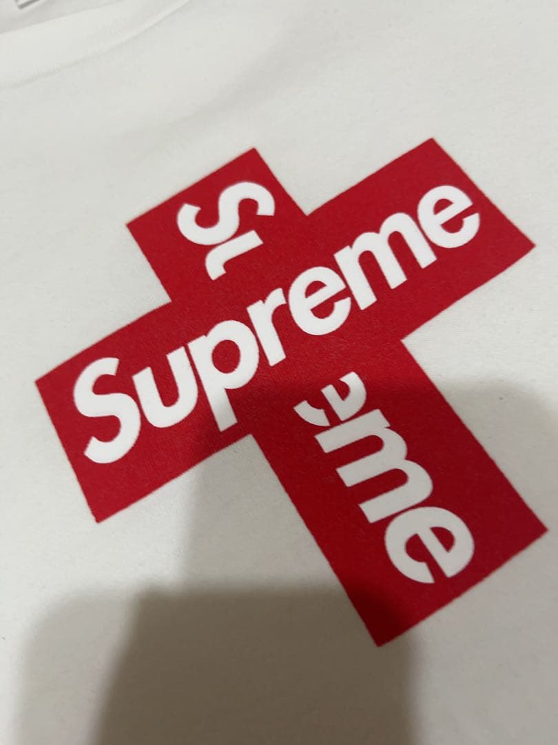 【希少レア！】美品 Supreme BOXクロスロゴ カットソー XL