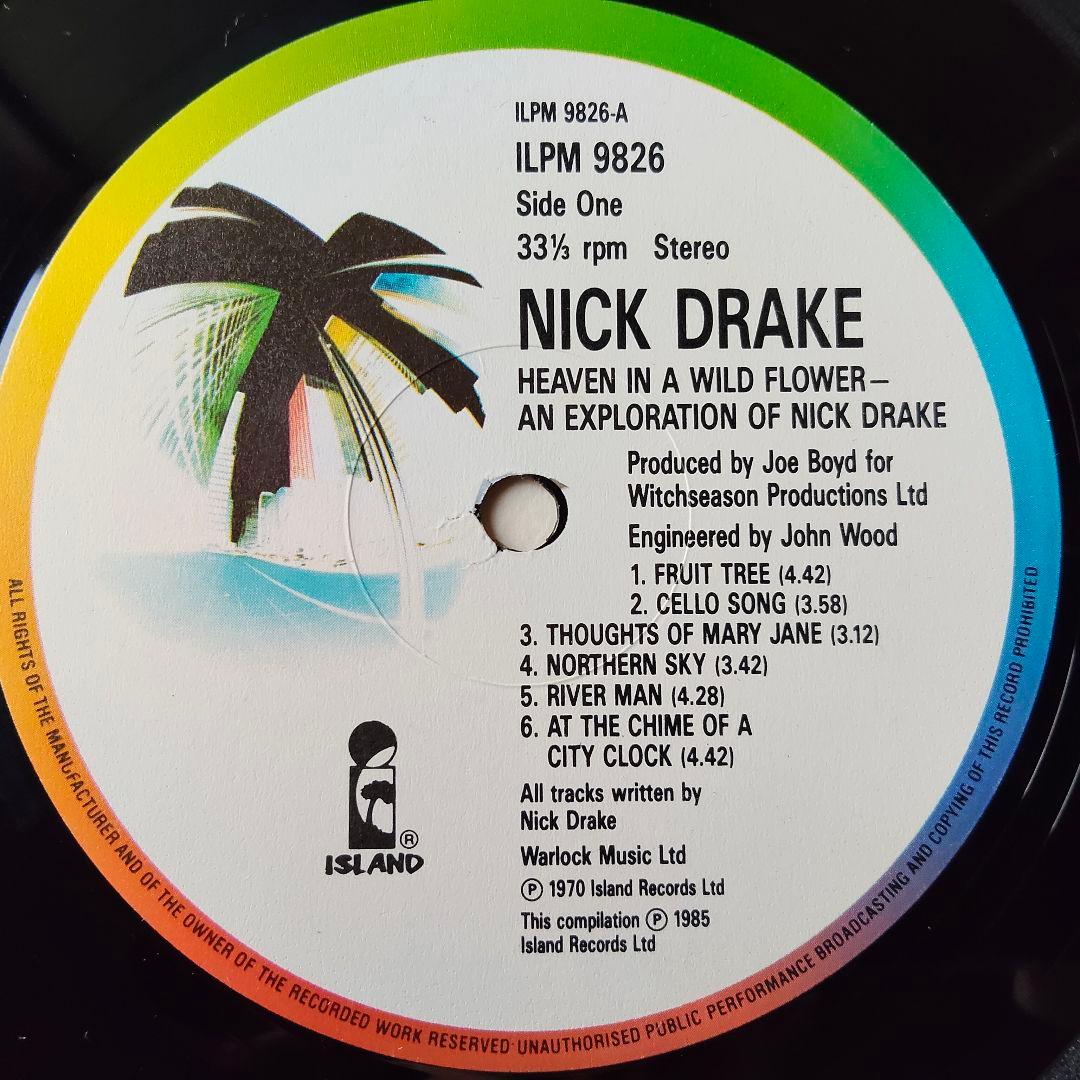 ニック・ドレイク　Nick Drake　HEAVEN IN A 〜　レコード