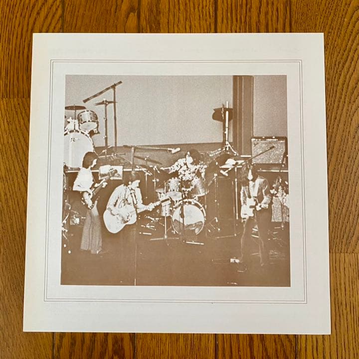 ライブ はっぴいえんど レコード 初版 1973921 大瀧詠一 細野晴臣 邦楽