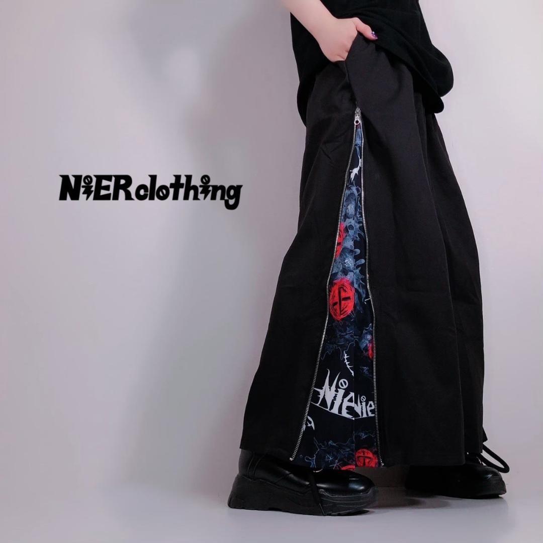 【完売品】NIER CLOTHING サイドジップワイドパンツ