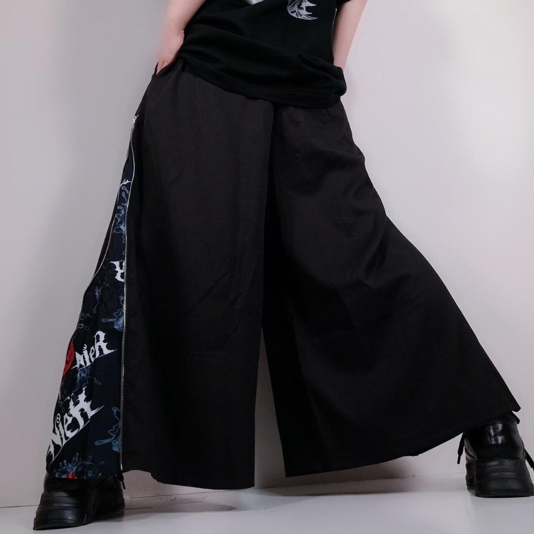 【完売品】NIER CLOTHING サイドジップワイドパンツ