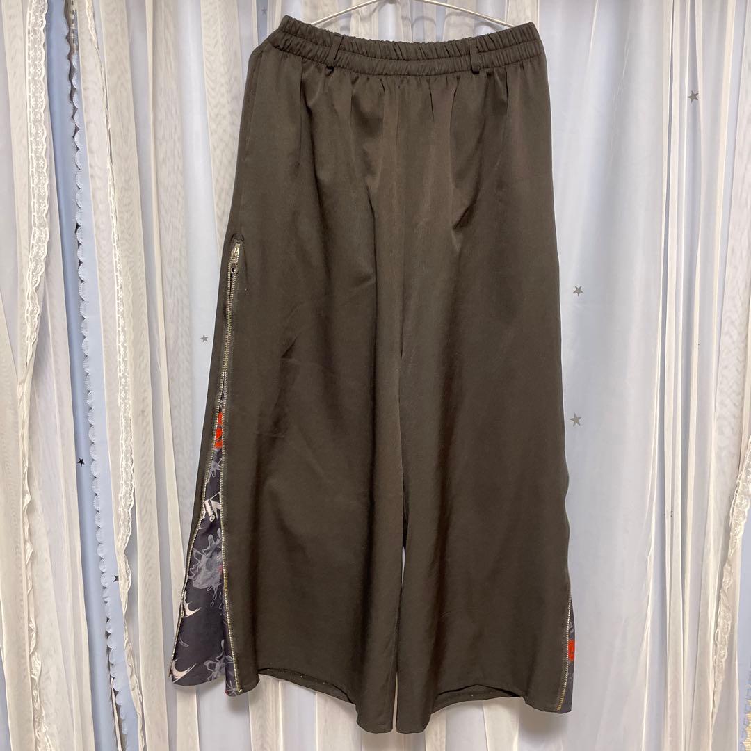 【完売品】NIER CLOTHING サイドジップワイドパンツ