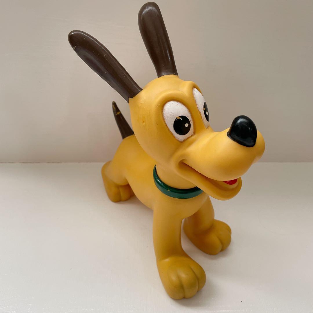 ディズニー　プルート　ビンテージ　ソフビ　アメトイ