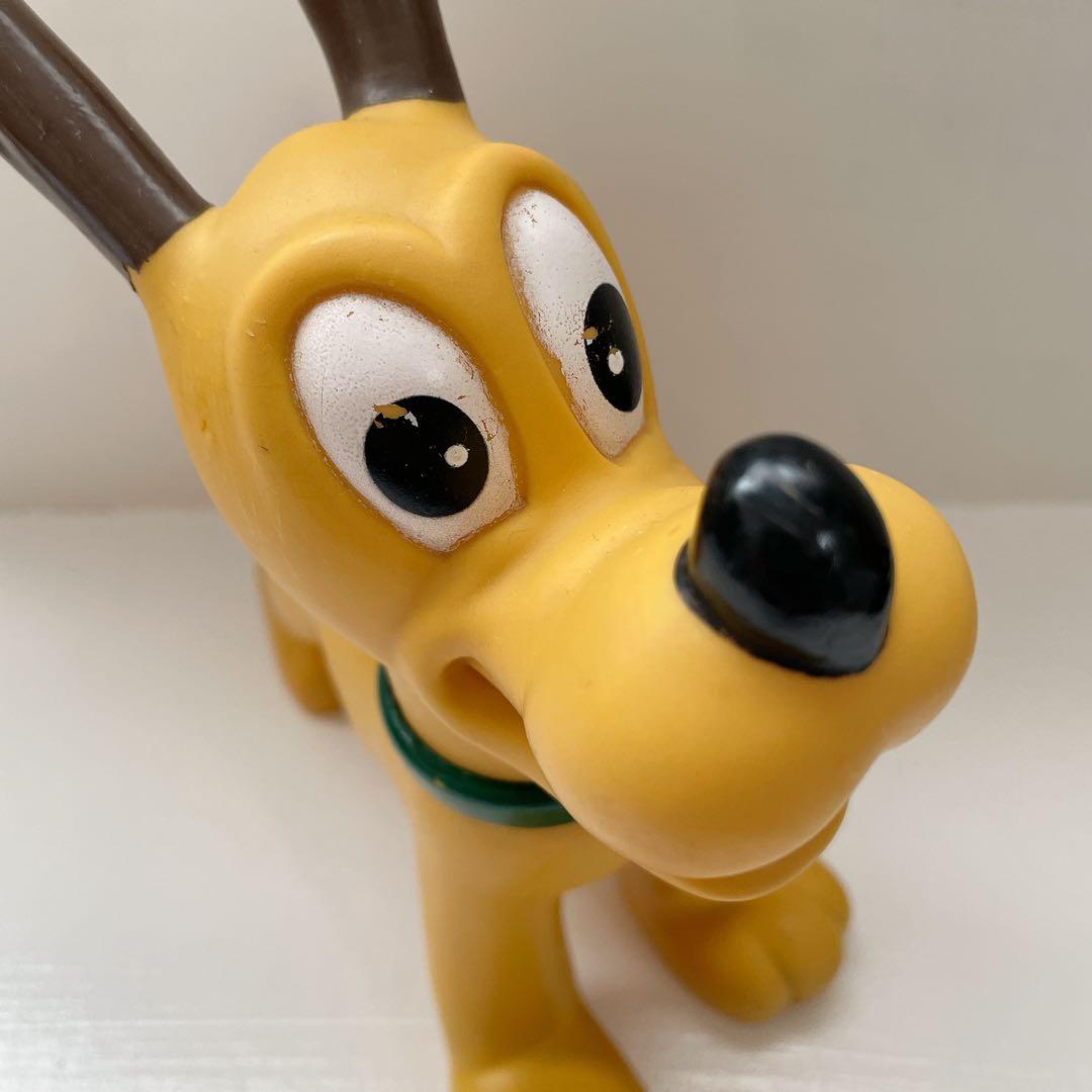 ディズニー　プルート　ビンテージ　ソフビ　アメトイ