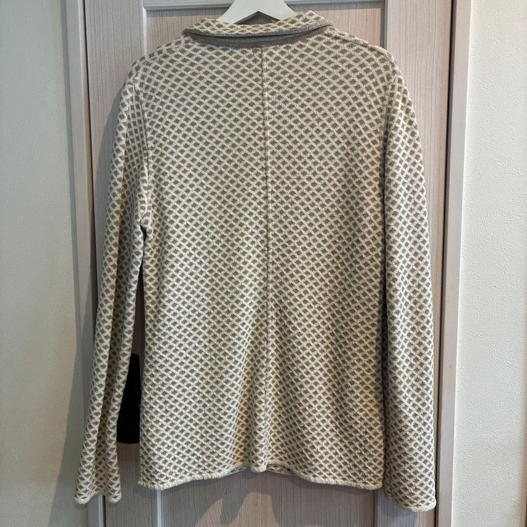 LARDINI ダイヤモンドパターン テーラードジャケット