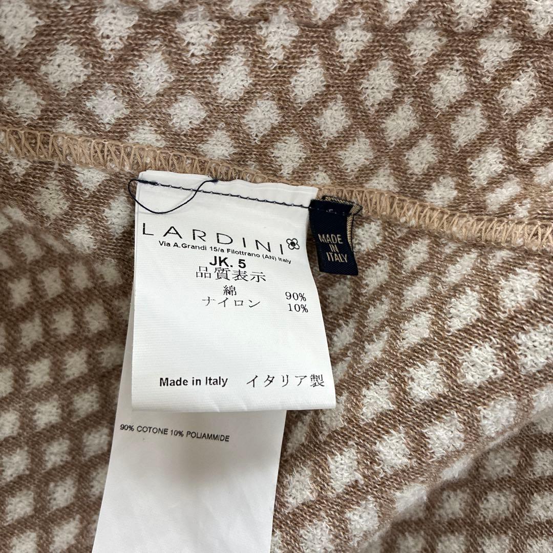 LARDINI ダイヤモンドパターン テーラードジャケット