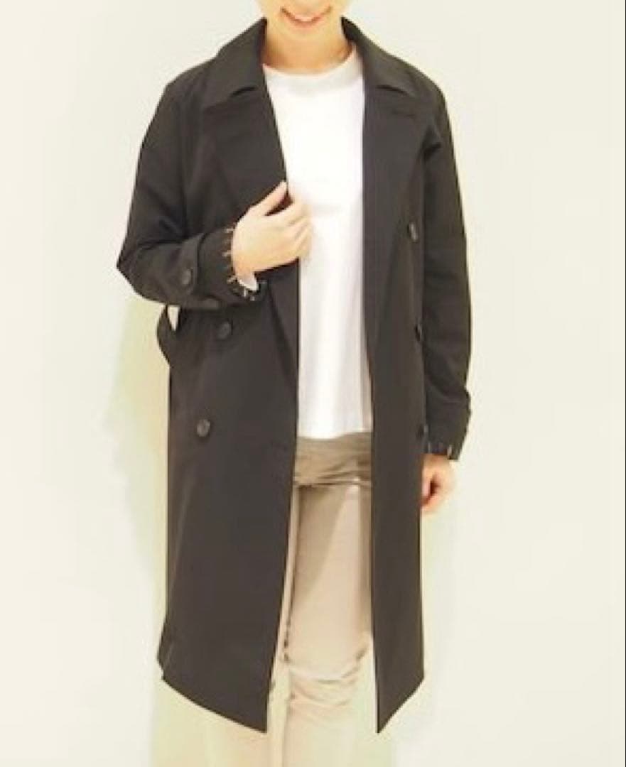 ⭐️新品未使用タグ付き⭐️トレンチコート　ブラック