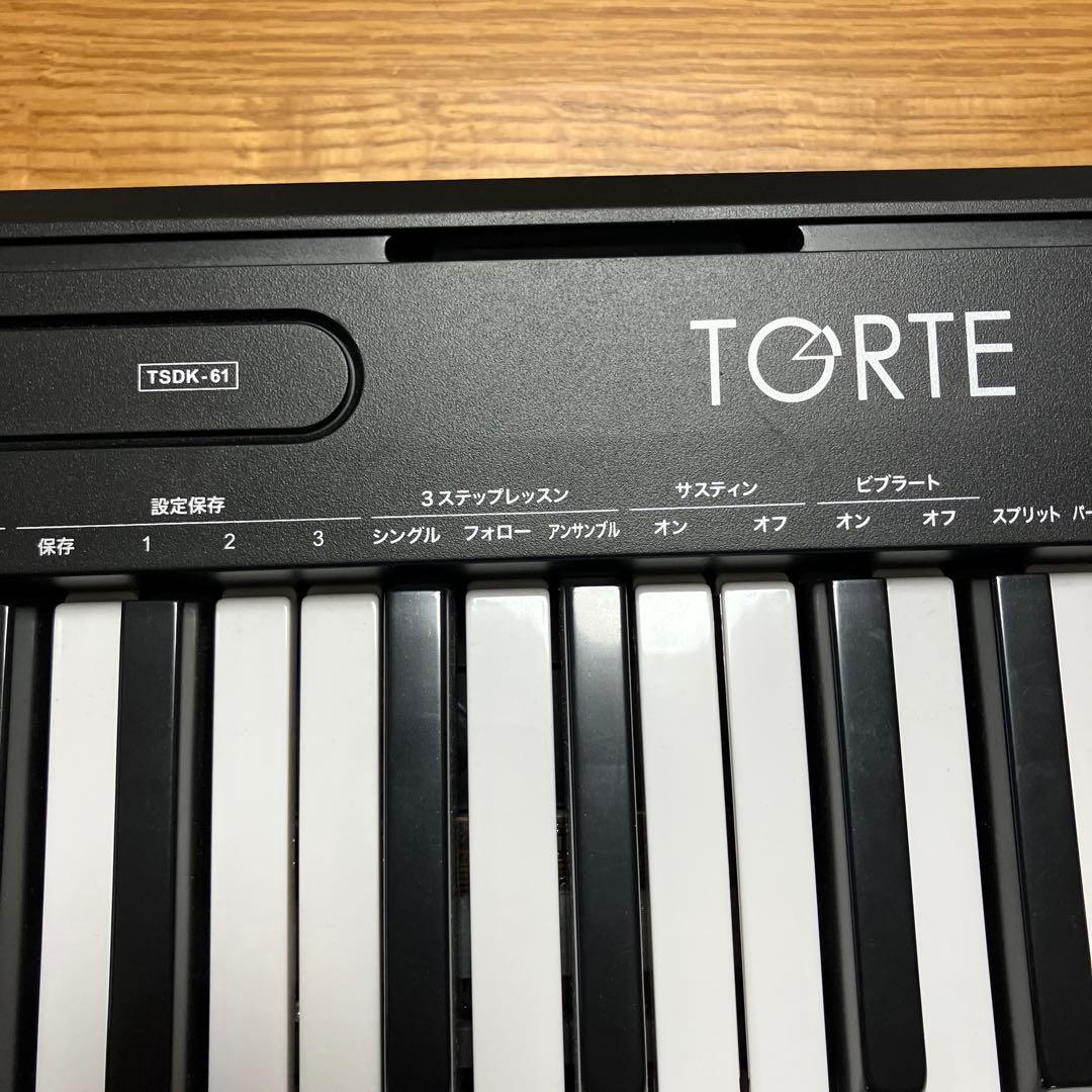TORTE TSDK-61 電子キーボード／61鍵盤　美品　直接お取引も可　横浜