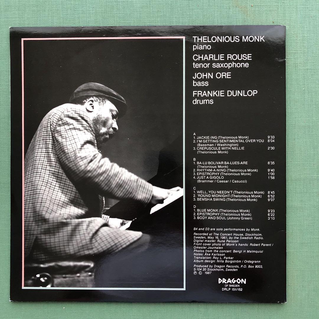 洋楽 Monk  Live in Stockholm