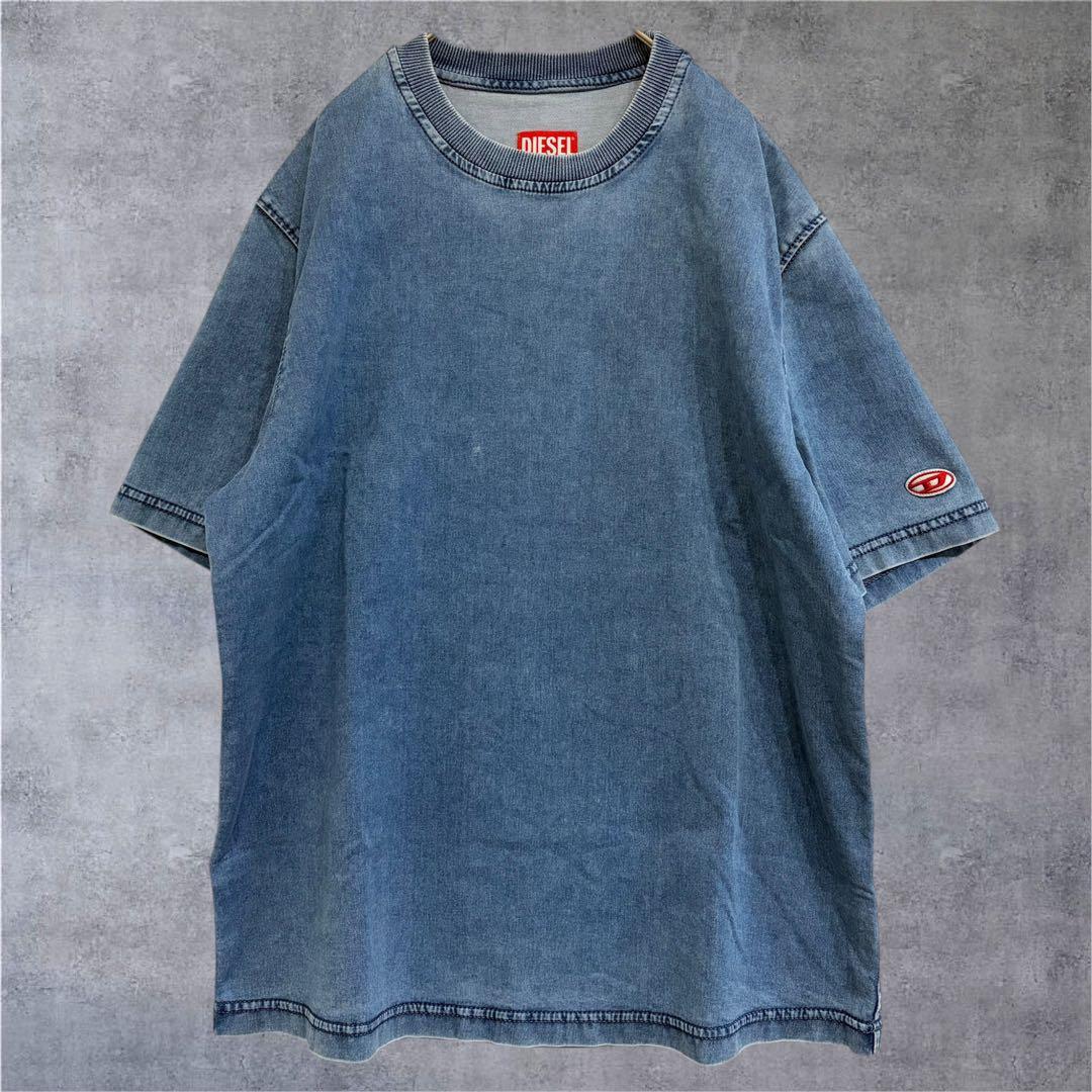 【希少・美品】DIESEL Tシャツ デニム ジョグファブリック サステナブル