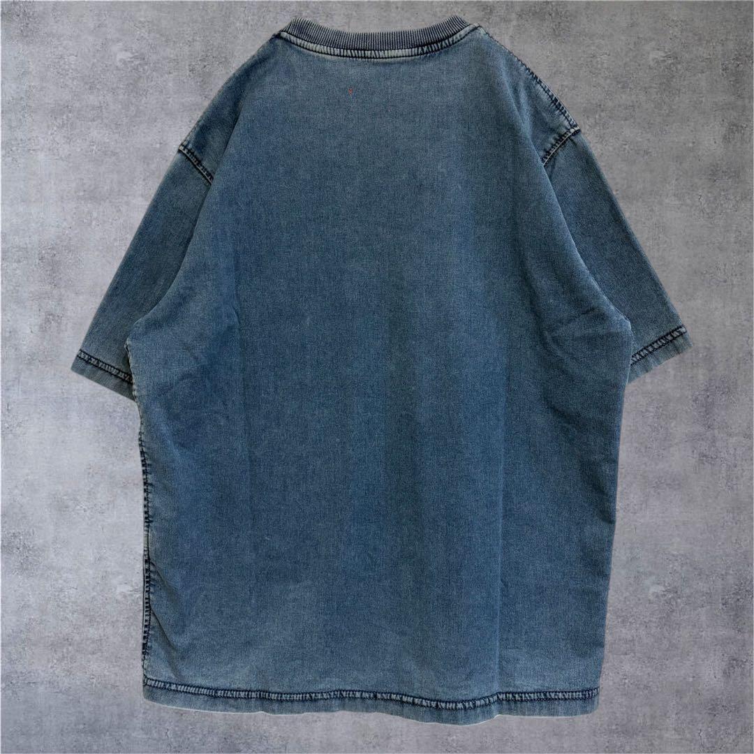 【希少・美品】DIESEL Tシャツ デニム ジョグファブリック サステナブル