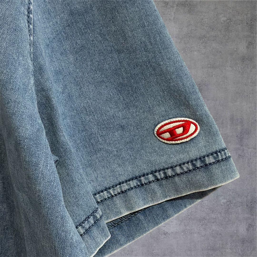 【希少・美品】DIESEL Tシャツ デニム ジョグファブリック サステナブル