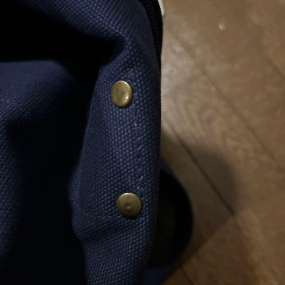 FRANKLIN & MARSHALL ドラムバッグ ネイビー