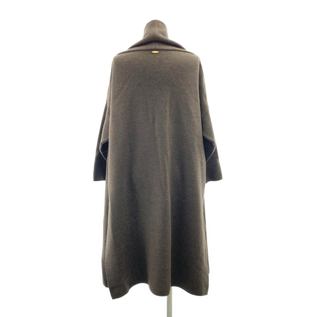 【美品】MUSE ドゥーズィエムクラス ウール ロング ガウンコート