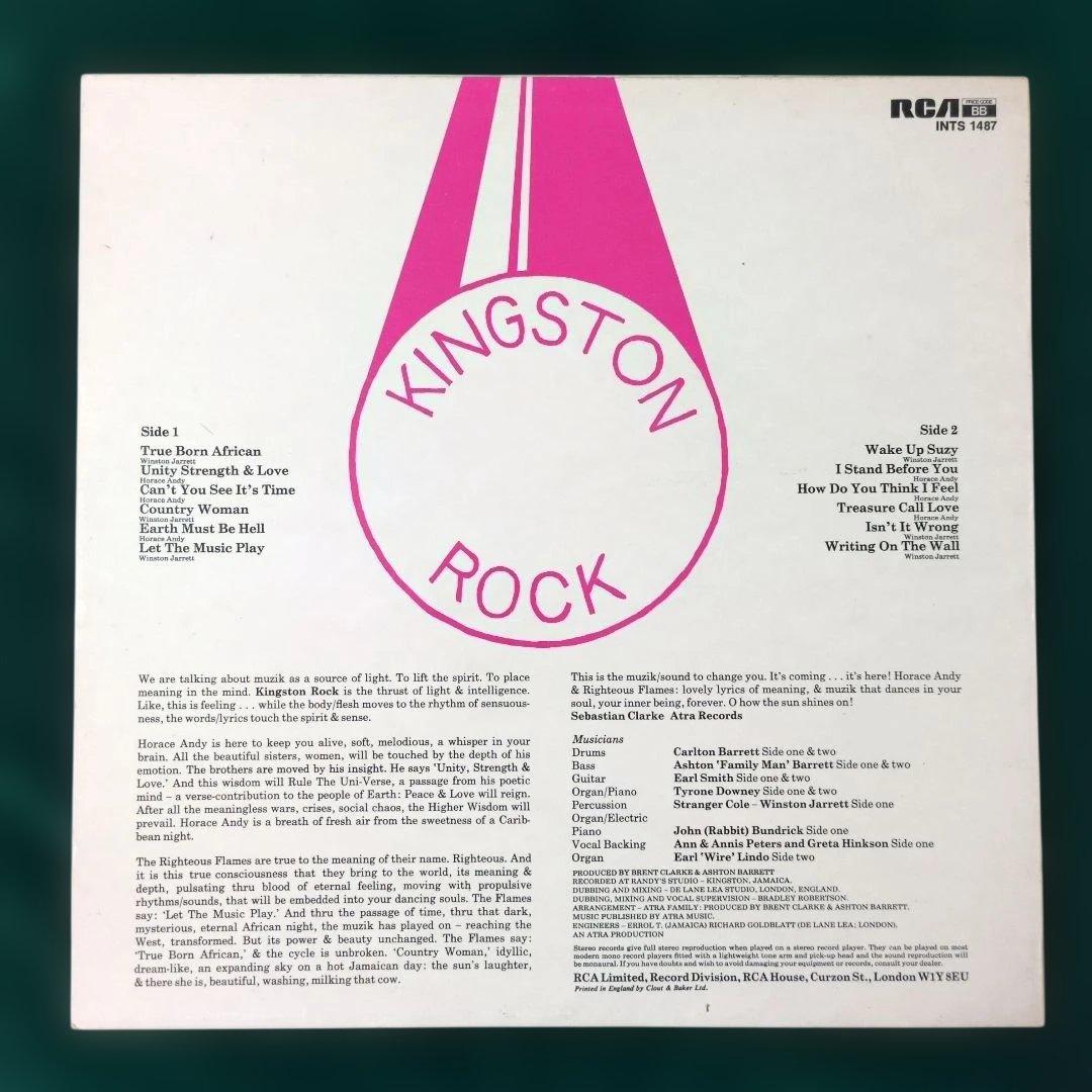 洋楽 KINGSTON ROCK Horace Andy UK ORIGINAL LP